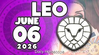 𝐋𝐞𝐨 ♌ 🍀YOU DON’T EXPECT THIS HUGE MIRACLE❗️💖 Horoscope for today JUNE 6 2026 🔮 #horoscope #zodiac