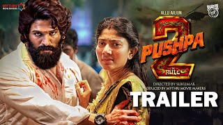 Pushpa 2 Trailer | Pushpa 2 - The Rule 🔥 | Telugu | Allu Arjun | Sukumar | Rashmika | Fahadh Faasil