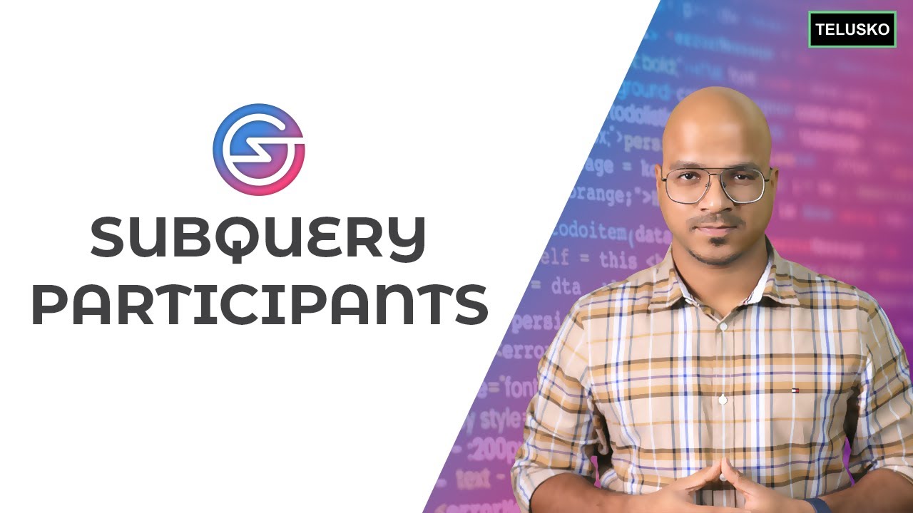 Subquery Network Participants Youtube