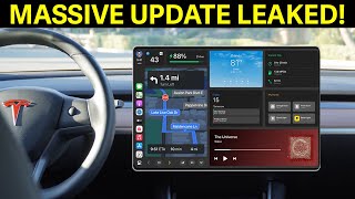 MASSIVE New Update LEAKED EARLY! | Tesla Model 3 + Model Y