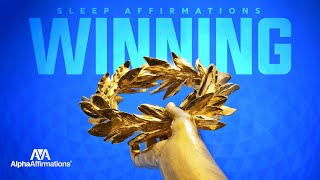 Glorious Winner Affirmations // Hemisyc Ocean Sounds // Sleep Affirmations