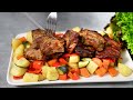 I use pork neck and vegetables. This recipe will drive you crazy!