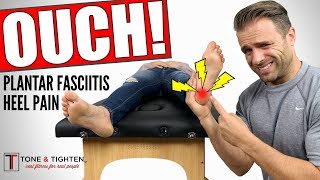 HEEL PAIN - GONE! How To Treat Plantar Fasciitis At Home