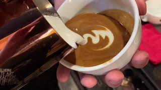 Latte art Rose 拿鐵拉花 玫瑰