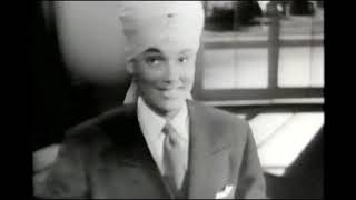 Korla Pandit plays on early 1950s Television