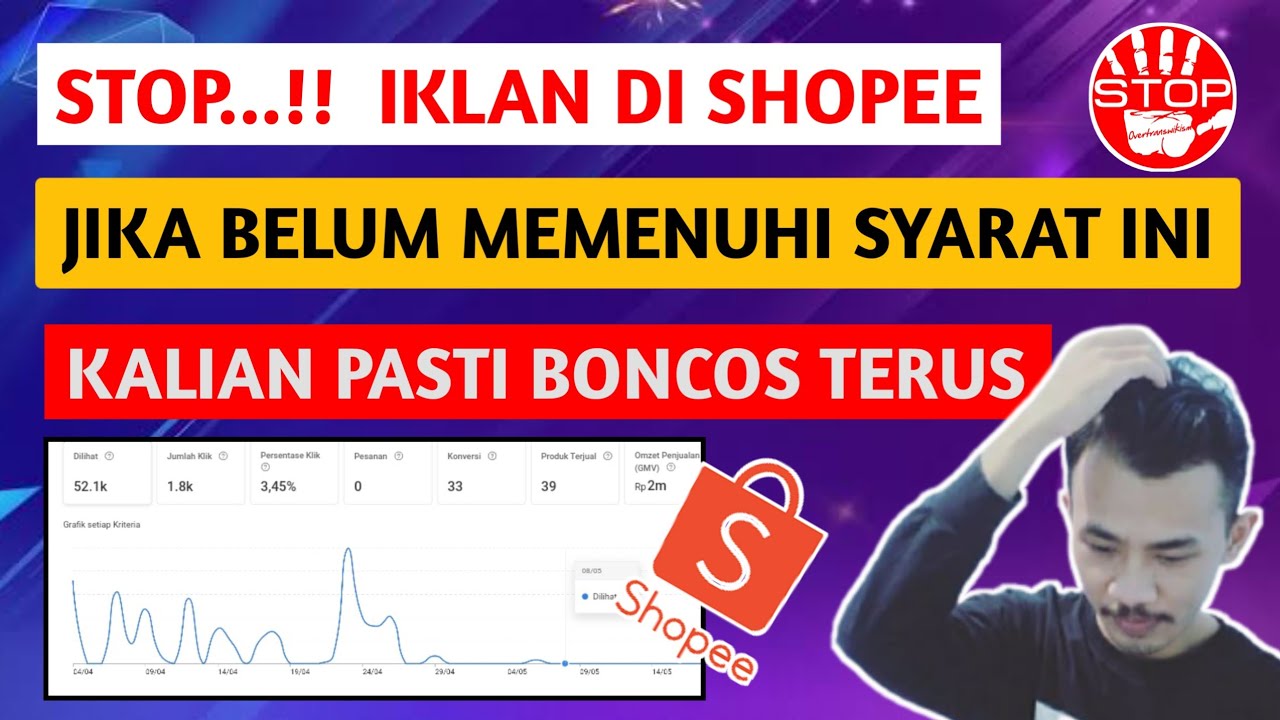 CARA BERIKLAN DI SHOPEE TANPA BONCOS - YouTube