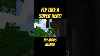 Superhero Flying Tutorial! #minecraft #tutorial #invincible #superman #commandblock