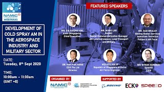 Development of Cold Spray AM in the Aerospace Industry and Military Sector | NAMIC Webinars