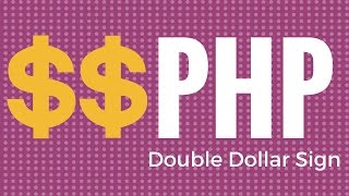 PHP What does the double dollar sign mean?