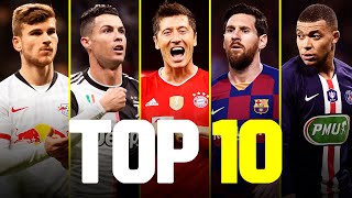 Top 10 Goalscorers In Football 2019/2020