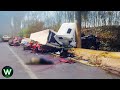 Tragic! Ultimate Near Miss Video Biggest Trucks Crashes You Wouldn't Believe if Not Filmed !