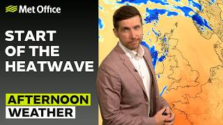22/05/2026 - Weekend heatwave - Afternoon Weather Forecast UK – Met Office Weather