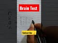 Brain Test | Math Puzzle #shorts #trending #wow