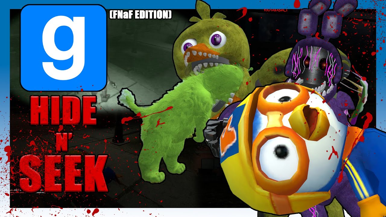 тйкgmod Hide N Seekтйл Our First Time We Re Terrible At Seeking Fnaf