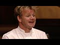 chef serves gordon a meal with a dangerous mistake hell s kitchen