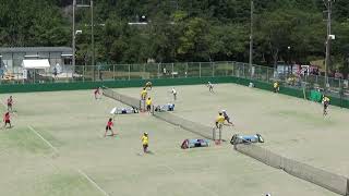 2016年IH テニス 女子 ダブルス 1回戦 儀武・新本（沖縄商学）vs 須藤・北川（弘前工）①