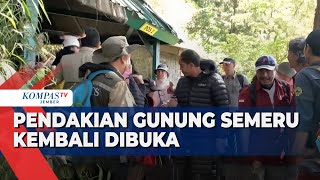 5 Tahun Tutup Akibat Covid-19 dan Erupsi, Jalur Pendakian Gunung Semeru Resmi Dibuka Kembali