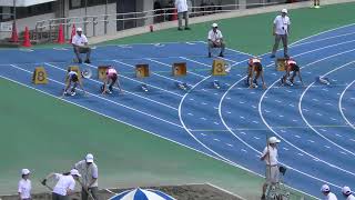 ⑱ジュニア1年女子100m予選4組目JOC第55回U16陸上競技大会東京都代表選手選考会兼第36回東京ジュニア陸上競技大会20240824