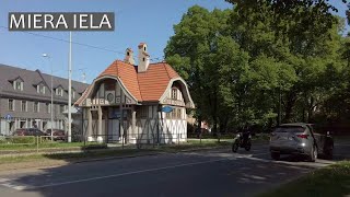 [RIGA]  FROM MIERA TO SKANSTES IELA bicycle ride [Lofi / Jazz Hop / Chillhop]