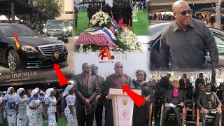 😭H.E Mahama,NDC Gurus Storm at His SpiritualMother for Assemblies Of God,Head Pastors Mother Funeral