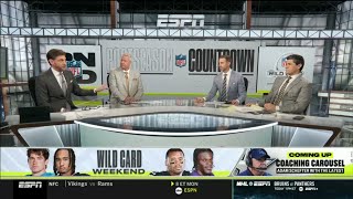 Postseason NFL Countdown | Rex Ryan predictions Wild Card: Chargers vs Texans; Ravens vs Steelers