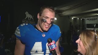 'It resembles the city'; Detroit Lions' Jack Campbell on win over Packers