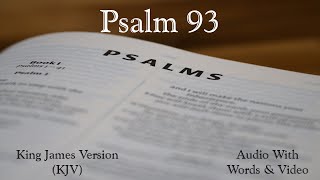 Psalm 93 - King James Version (KJV) Audio Bible