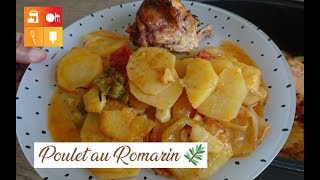 Poulet au Romarin - لنهار ليوم جيت بطبق موسمي, ساهل و بنييين !