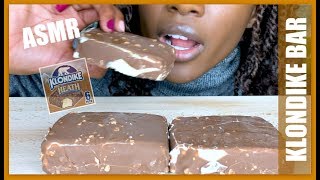 ASMR Heath Klondike Ice Cream Bars - Crunchy Sounds [No Talking Just Grubbing]