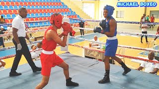 60kg Victor King (Azul) 🆚 Eddiver Feliz Martinez (Rojo) Nacional Juvenil 2024