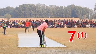 7 Runs Required in Last 1 Ball Best Performance by Tamour Mirza