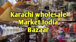 Ramadan Grocery Shopping at Joria Bazaar || Whole sale market || Karachi old market Jodia Bazar