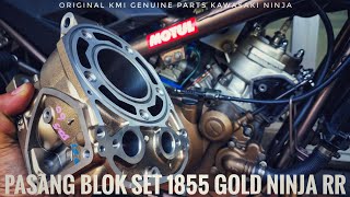 Pasang Blok Set 1855 GOLD Ninja 150RR Mesin INREYEN