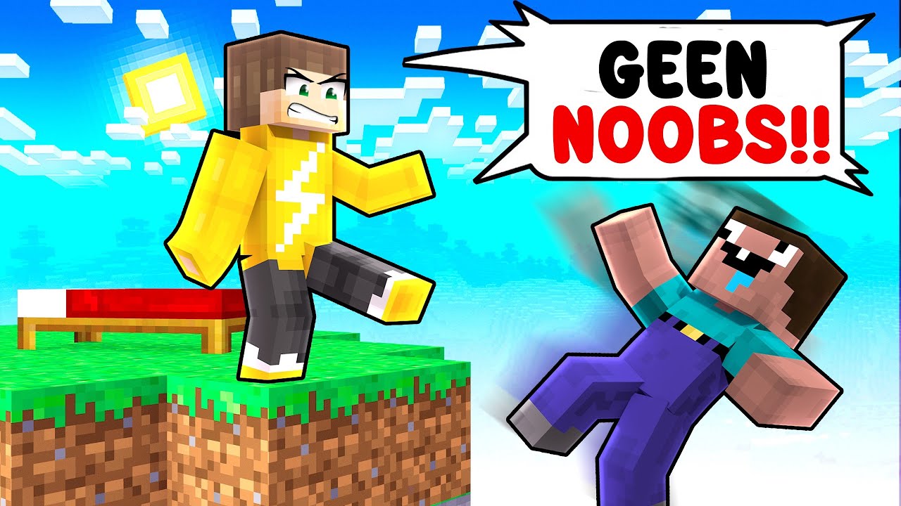 Bedwars Spelen Met De Noob Youtube