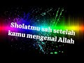 SHOLATMU SAH SETELAH MENGENAL ALLAH ⁉️🔴GUS HADI