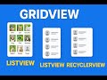 25. Android GridView Tutorial in Kotlin | Display Images and Text in Grid | Beginner Friendly