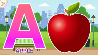 Phonics Song 2 with TWO Words in 3D-A For Airplane - ABC Alphabet Songs with Sounds for Kids