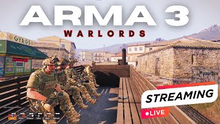 LIVE NOW | Arma 3 Warlords – Conquer, Dominate & Survive!