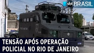 Confronto entre policiais e traficantes deixa 5 mortos no RJ | SBT Brasil (02/12/22)