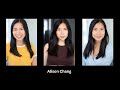 Alison Chang Demo Reel