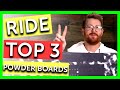 2020 Top 3 Ride Powder Snowboards