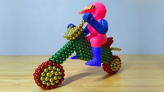 DIY - How To Build Sport Bike With Magnetic Balls (Satisfaction) - Magnet Balls