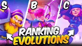 Ranking EVERY Evolution in Clash Royale from Worst to Best (actual list)