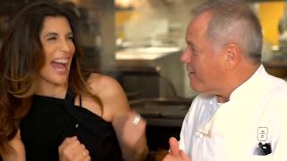 Jo Champa with Wolfgang Puck