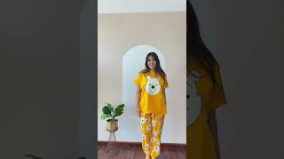 Cute PJ sets haul! Pick your FAVOURITE 🤩 | Heli Ved #shorts #haul #viral