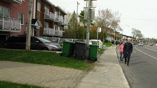 VULGAR - WALKING BLVD HENRI-BOURASSA OUEST IN MONTREAL'S VILLE ST LAURENT BOROUGH 5-8-20