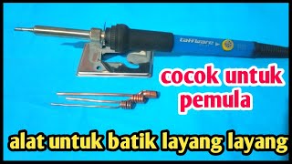 soldering taffware, complete, practical, suitable for beginners to learn kite batik