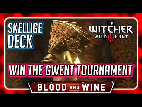 Witcher 3 Winning the Gwent Tournament – Skellige Deck BLOOD AND WINE