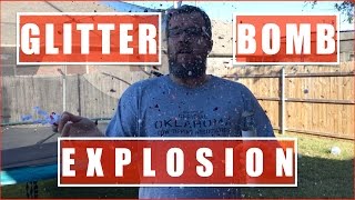 GLITTER BOMB EXPLOSION - HOW IT WORKS