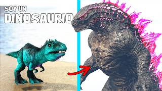 EVOLUCIONO EN GODZILLA 2024! LA HISTORIA DEL PEQUEÑO DINOSAURIO KAIJU! ARK Soy un Dinosaurio